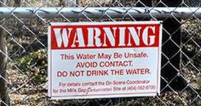 Warning Water